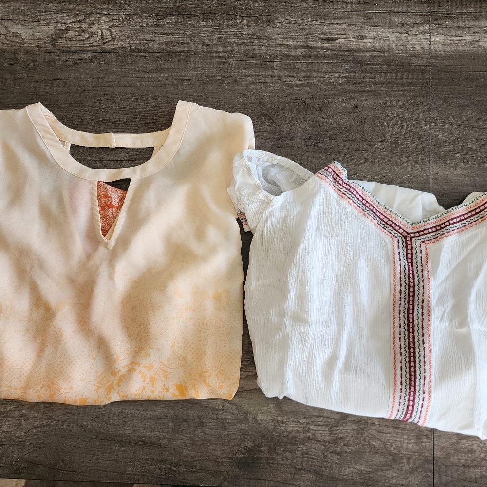 2 Cato Shirts - Sz 18/20